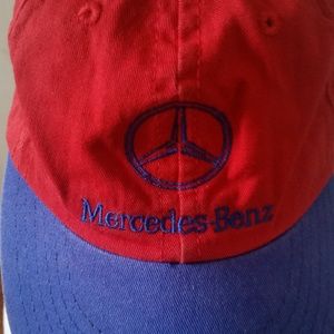 Mercedes-Benz red/blue cap OS